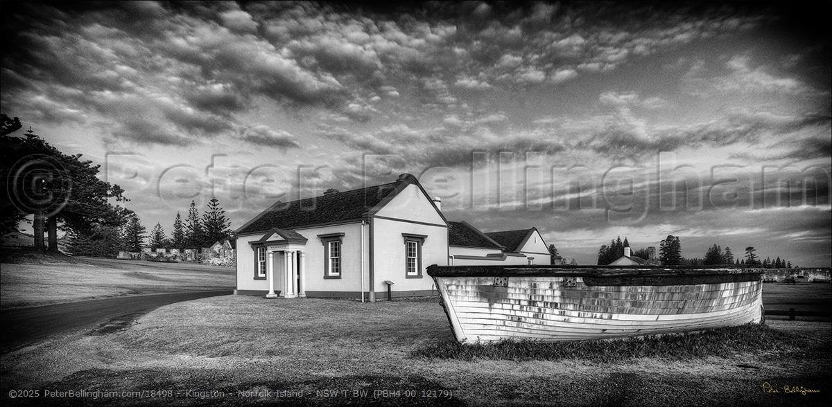 Peter Bellingham Photography Kingston - Norfolk Island - NSW T BW (PBH4 00 12179)